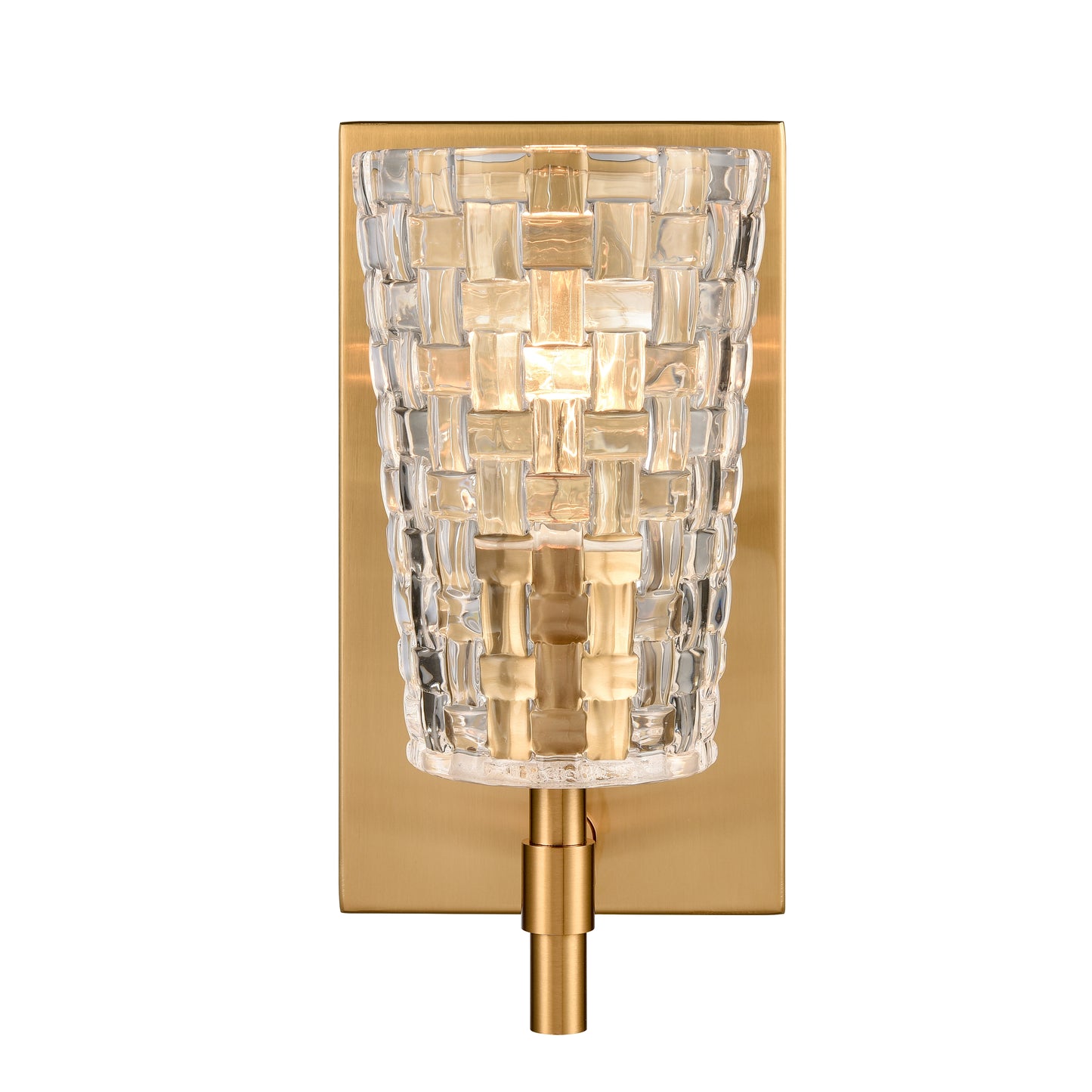 82170/1 - Lightweave 4.75'' Wide 1-Light Vanity Light - Satin Brass