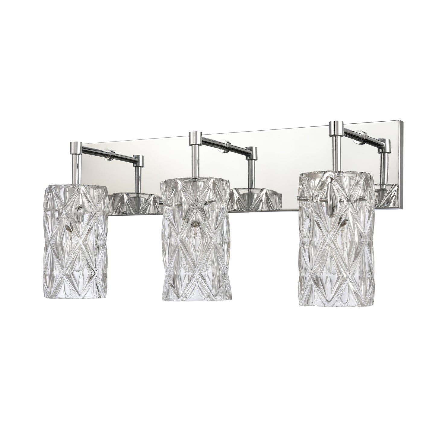 82192/3 - Forma de Crystal 23'' Wide 3-Light Vanity Light - Polished Chrome