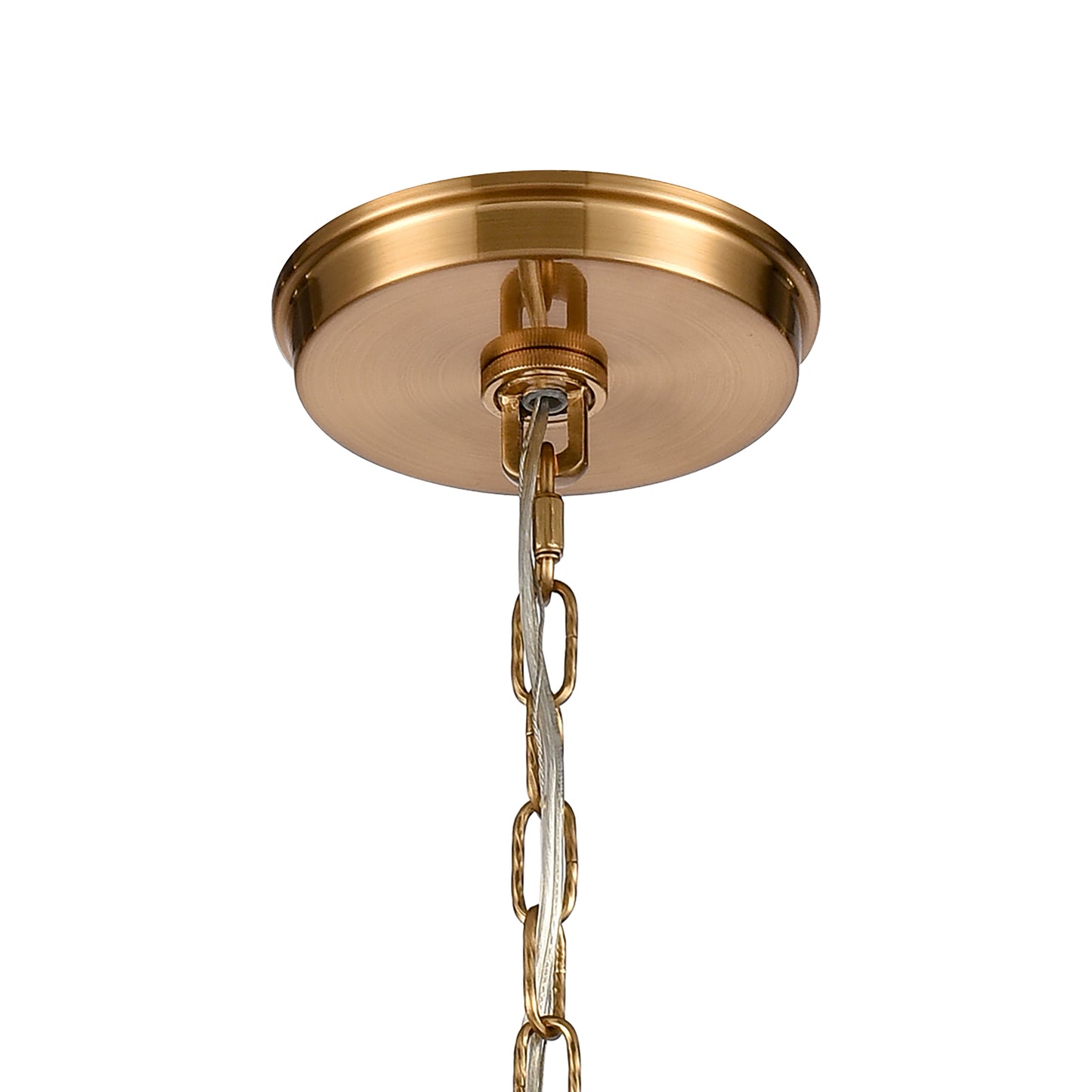 82255/3 - Judy 16'' Wide 3-Light Pendant - Satin Brass