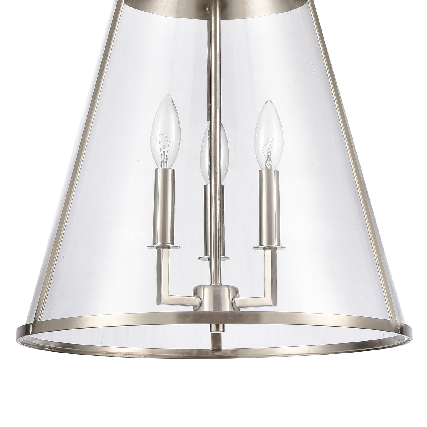 82265/3 - Judy 16'' Wide 3-Light Pendant - Satin Nickel