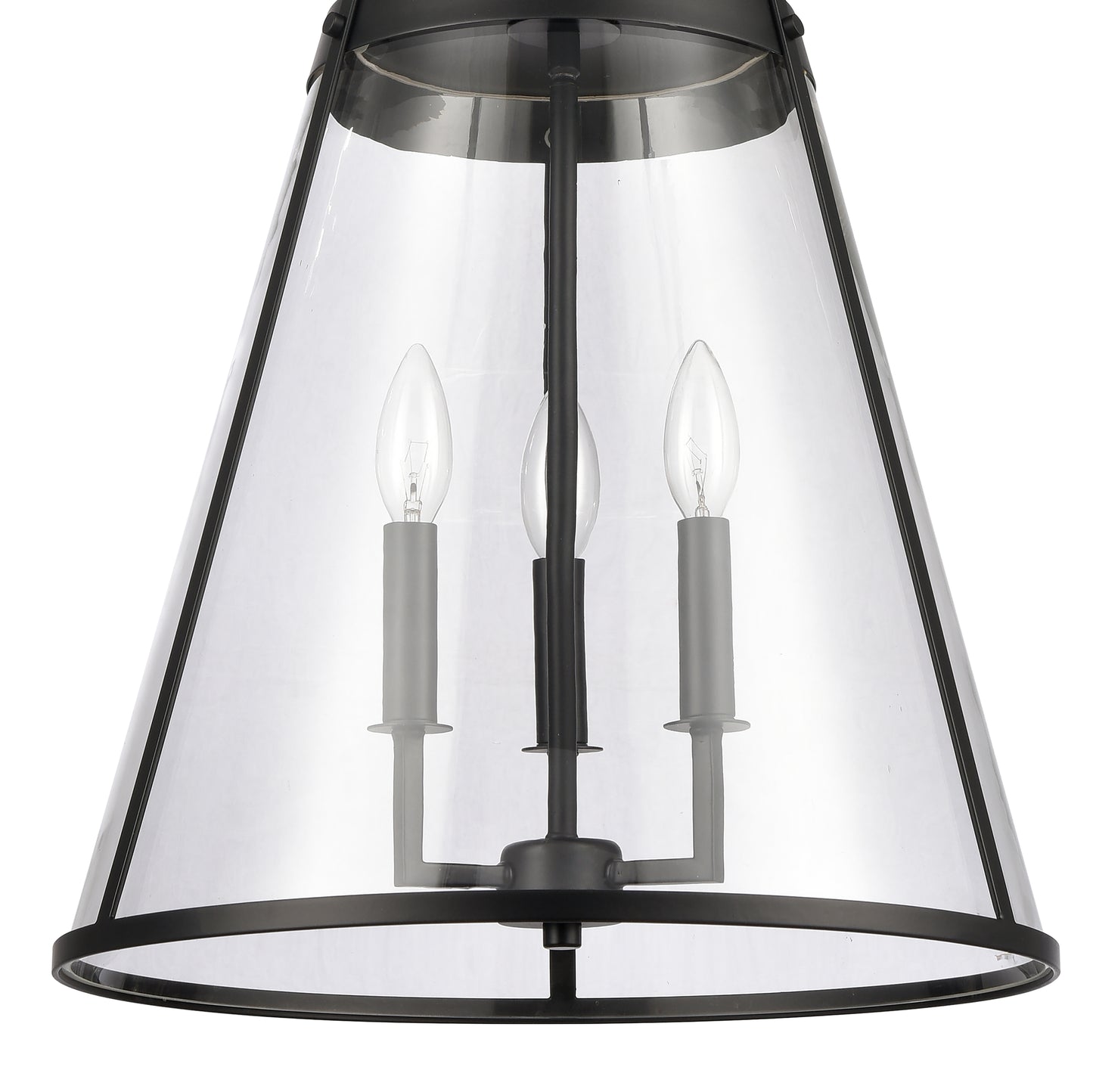 82275/3 - Judy 16'' Wide 3-Light Pendant - Matte Black