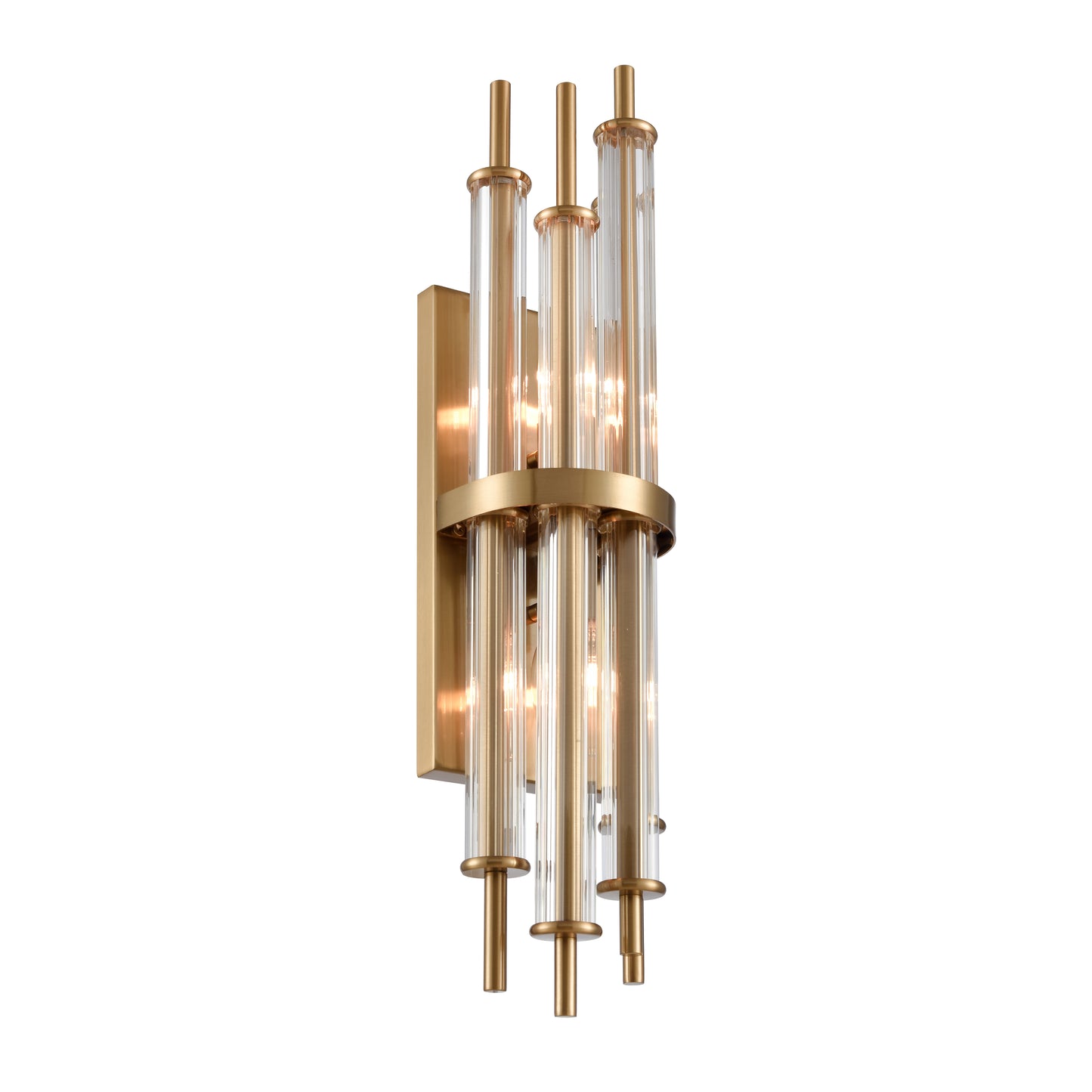 82290/2 - Serena 21.25'' High 2-Light Sconce - Satin Brass