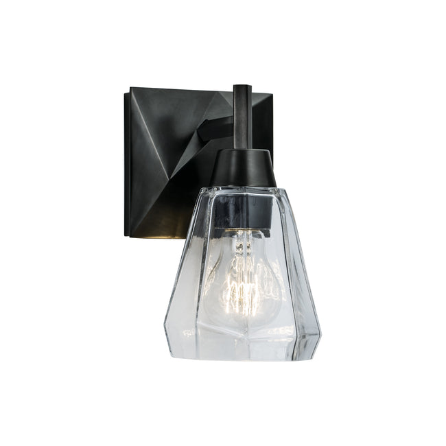 8281-ADB-CL - Arctic Vanity Light - Acid Dipped Black