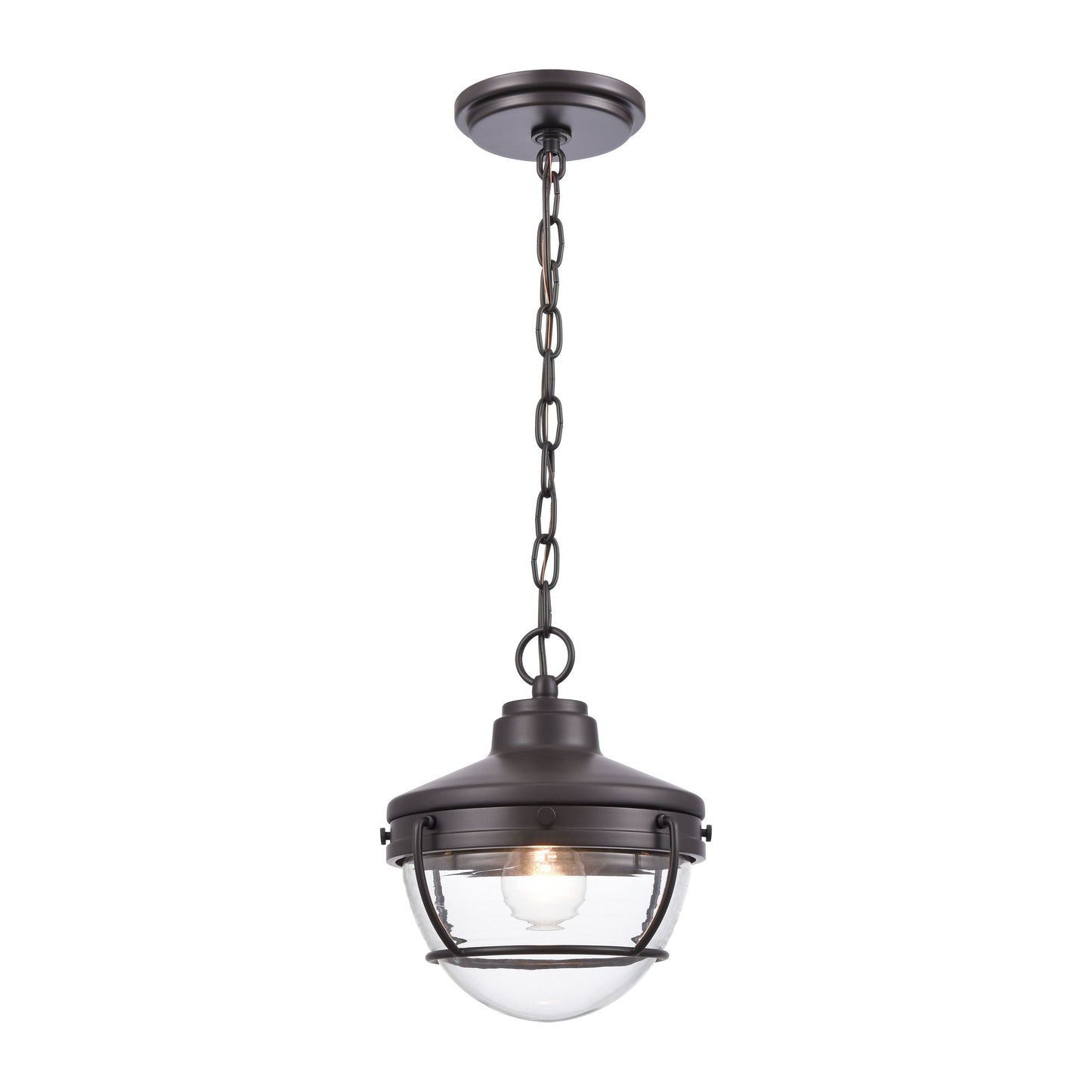 83435/1 - Eastport 9'' Wide 1-Light Outdoor Pendant - Oil Rubbed Bronze