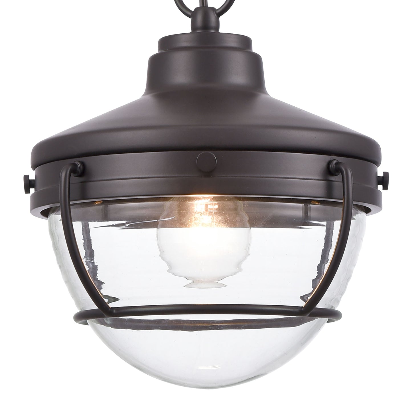 83435/1 - Eastport 9'' Wide 1-Light Outdoor Pendant - Oil Rubbed Bronze