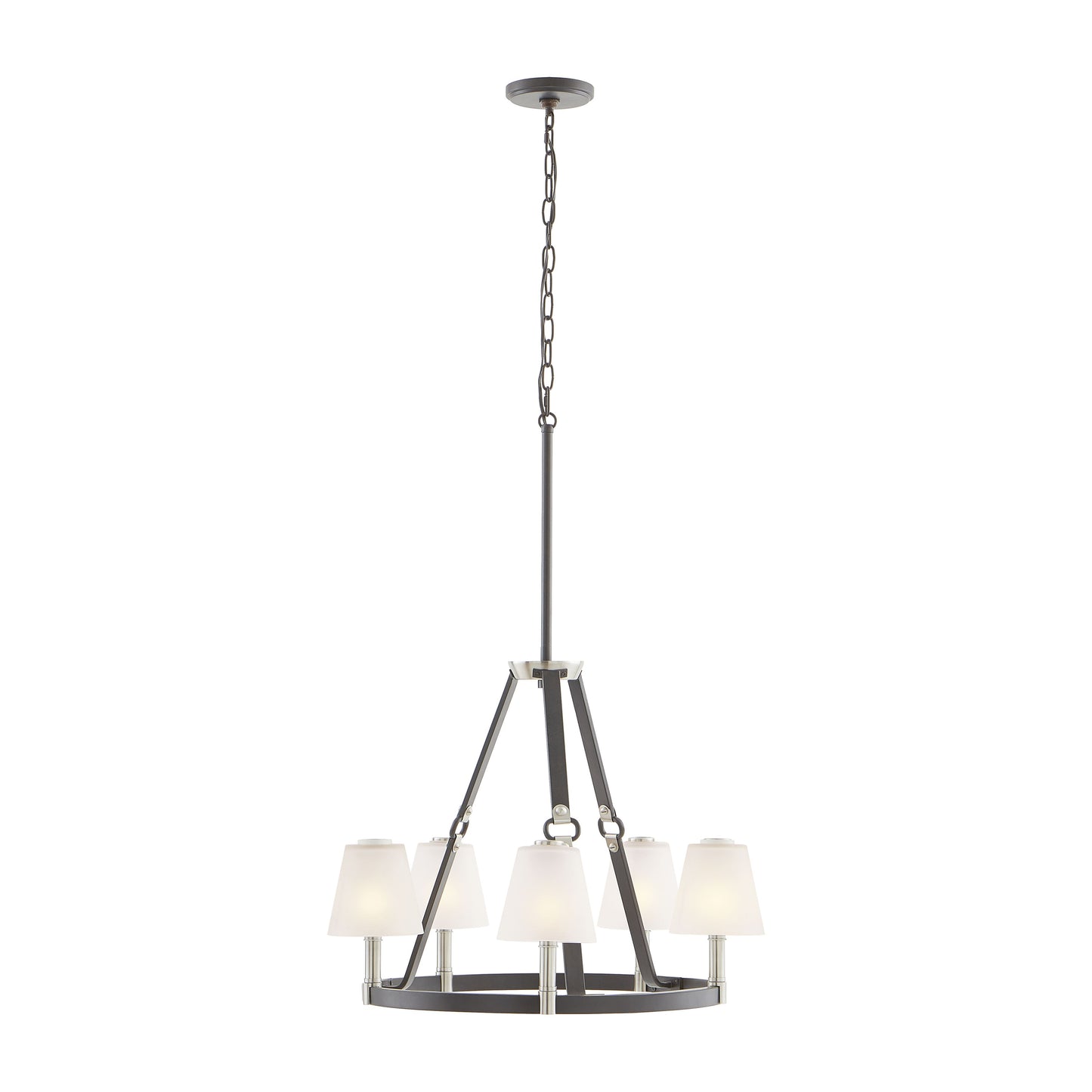 83448/5 - Armstrong Grove 25'' Wide 5-Light Chandelier - Espresso