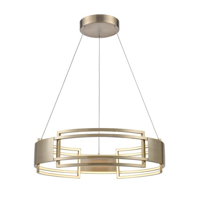 85020/LED - Fashionista 24'' Wide LED Pendant - Bronze