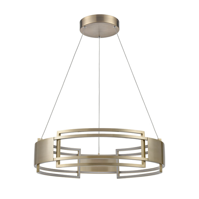 85020/LED - Fashionista 24'' Wide LED Pendant - Bronze