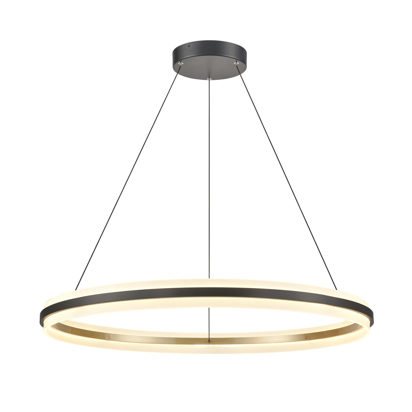 85045/LED - Light Ring 33'' Wide LED Pendant - Matte Black