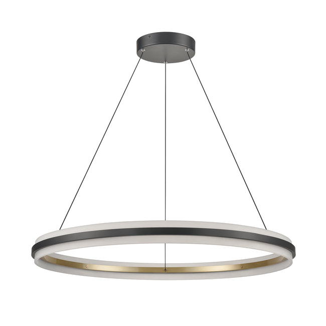 85045/LED - Light Ring 33'' Wide LED Pendant - Matte Black