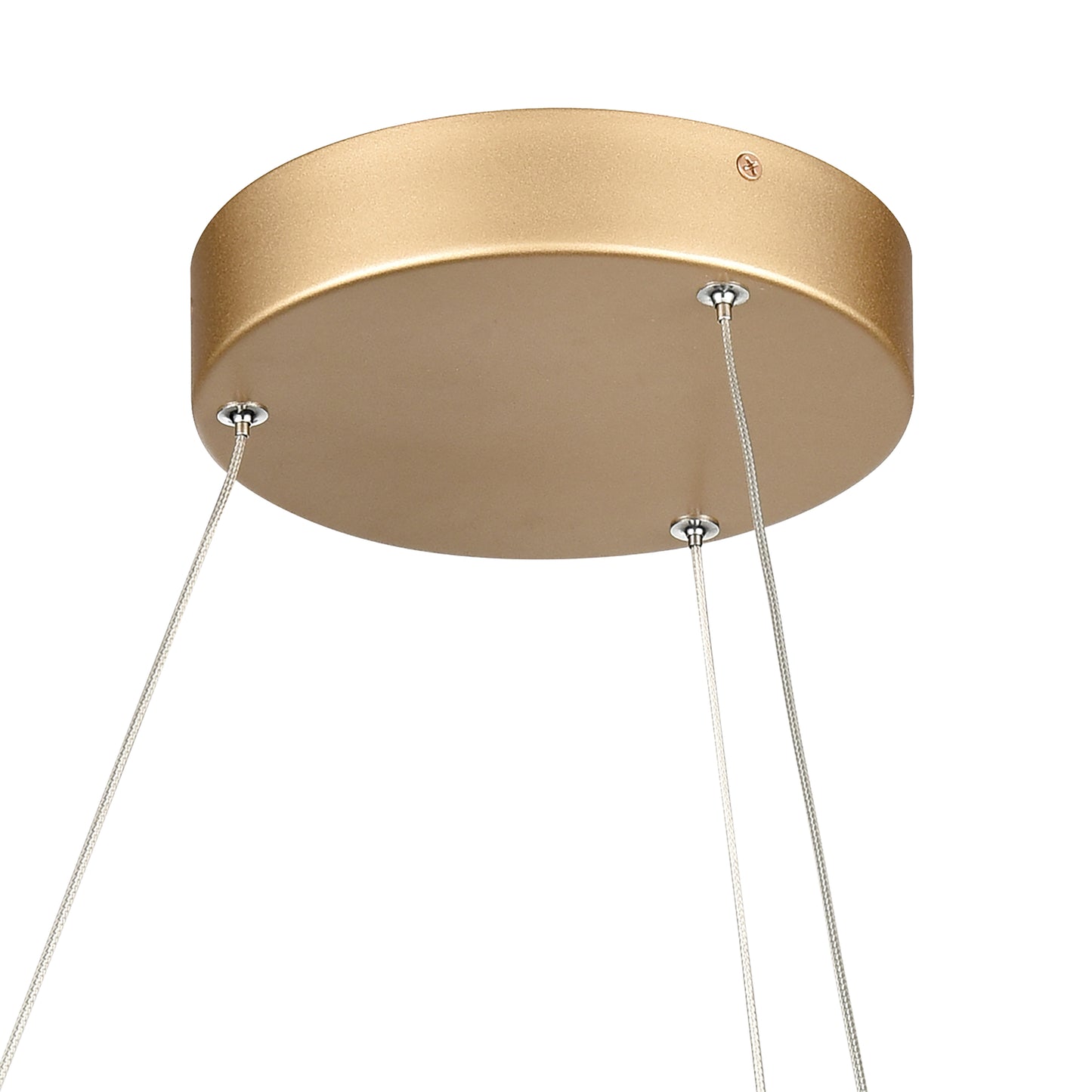 85055/LED - Minimalist 21'' Wide LED Pendant - Soft Gold