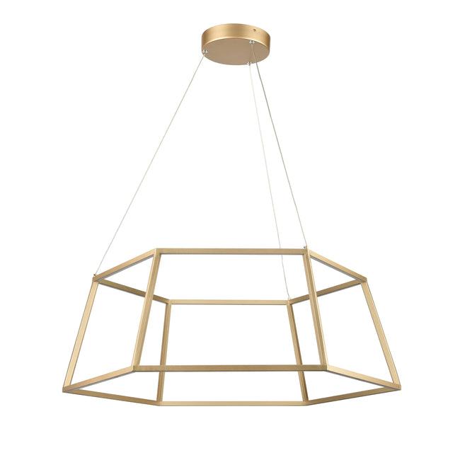 85056/LED - Minimalist 23.25'' Wide LED Pendant - Soft Gold