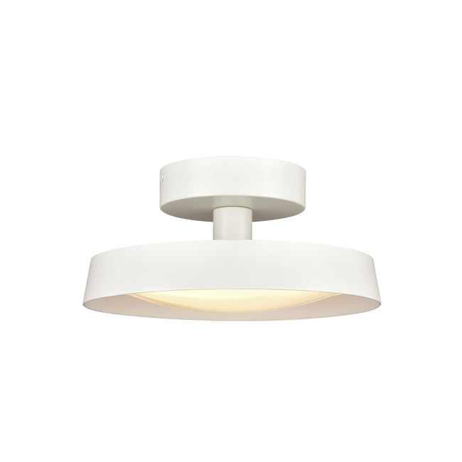 85064/LED - Nancy 11.75'' Wide LED Semi Flush Mount - Matte White