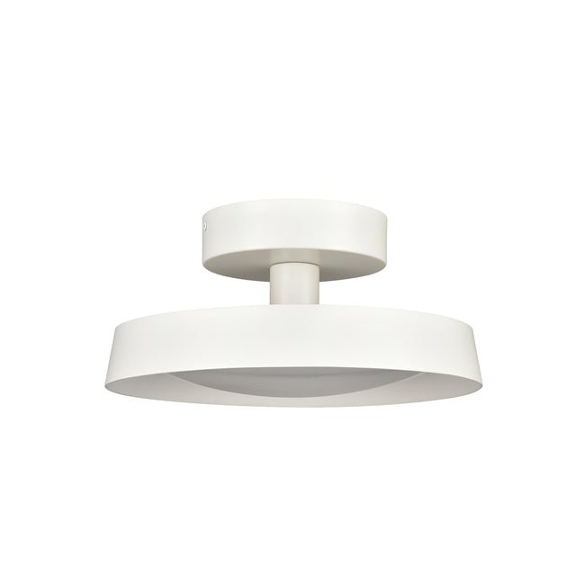 85064/LED - Nancy 11.75'' Wide LED Semi Flush Mount - Matte White