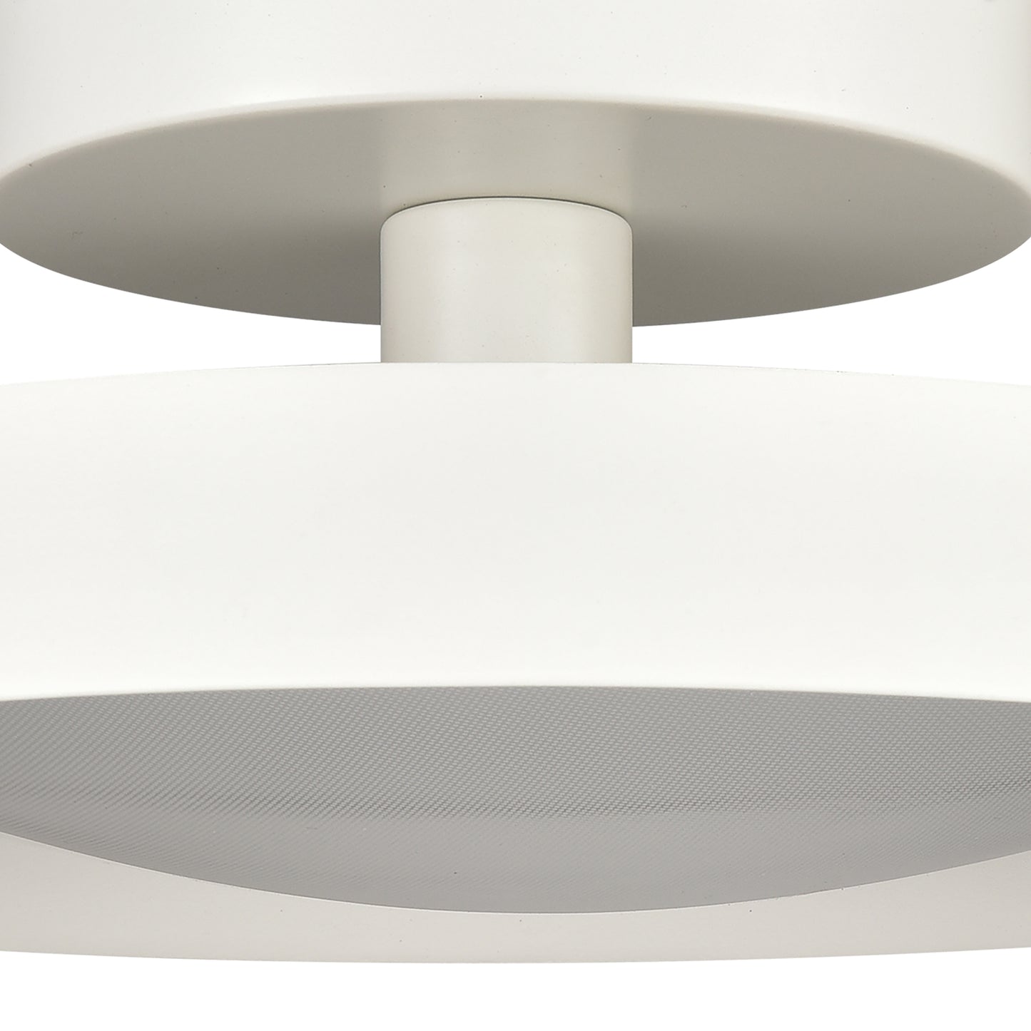 85065/LED - Nancy 13.75'' Wide LED Semi Flush Mount - Matte White