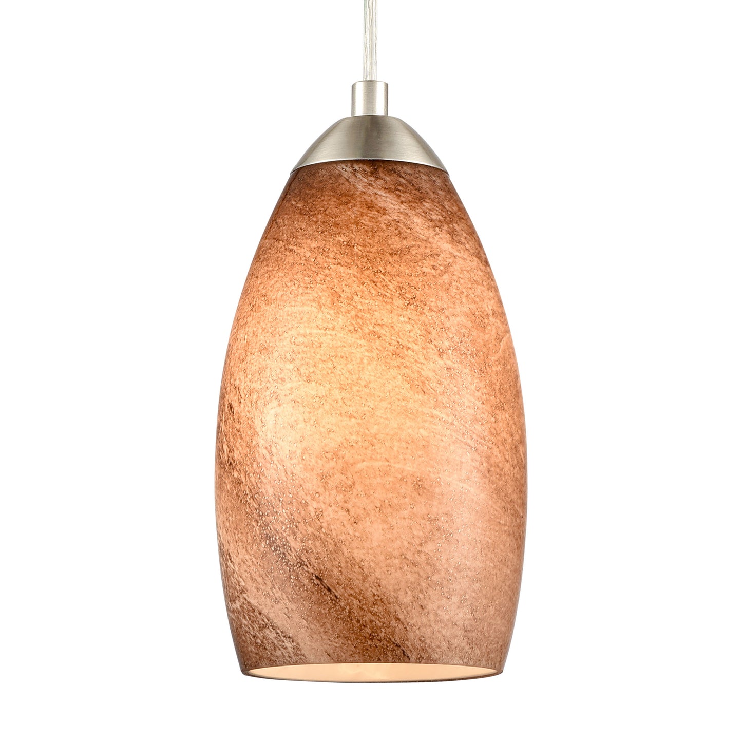 85301/1 - Planetario 5'' Wide 1-Light Mini Pendant - Satin Nickel