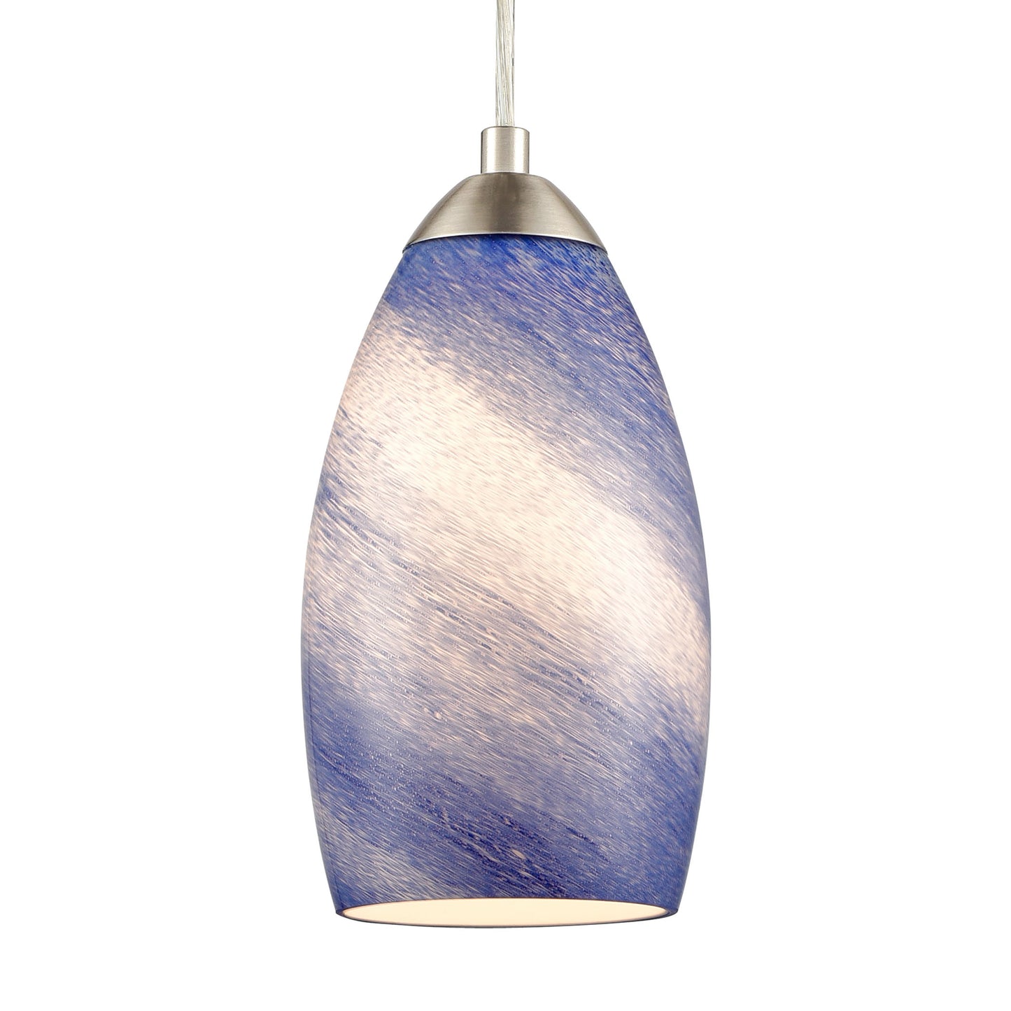 85311/1 - Planetario 5'' Wide 1-Light Mini Pendant - Satin Nickel