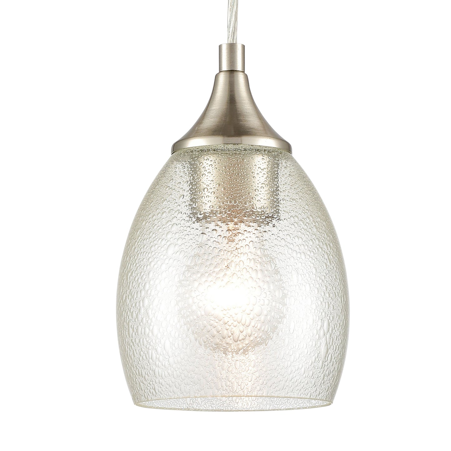 85321/1 - Miranda 5'' Wide 1-Light Mini Pendant - Satin Nickel