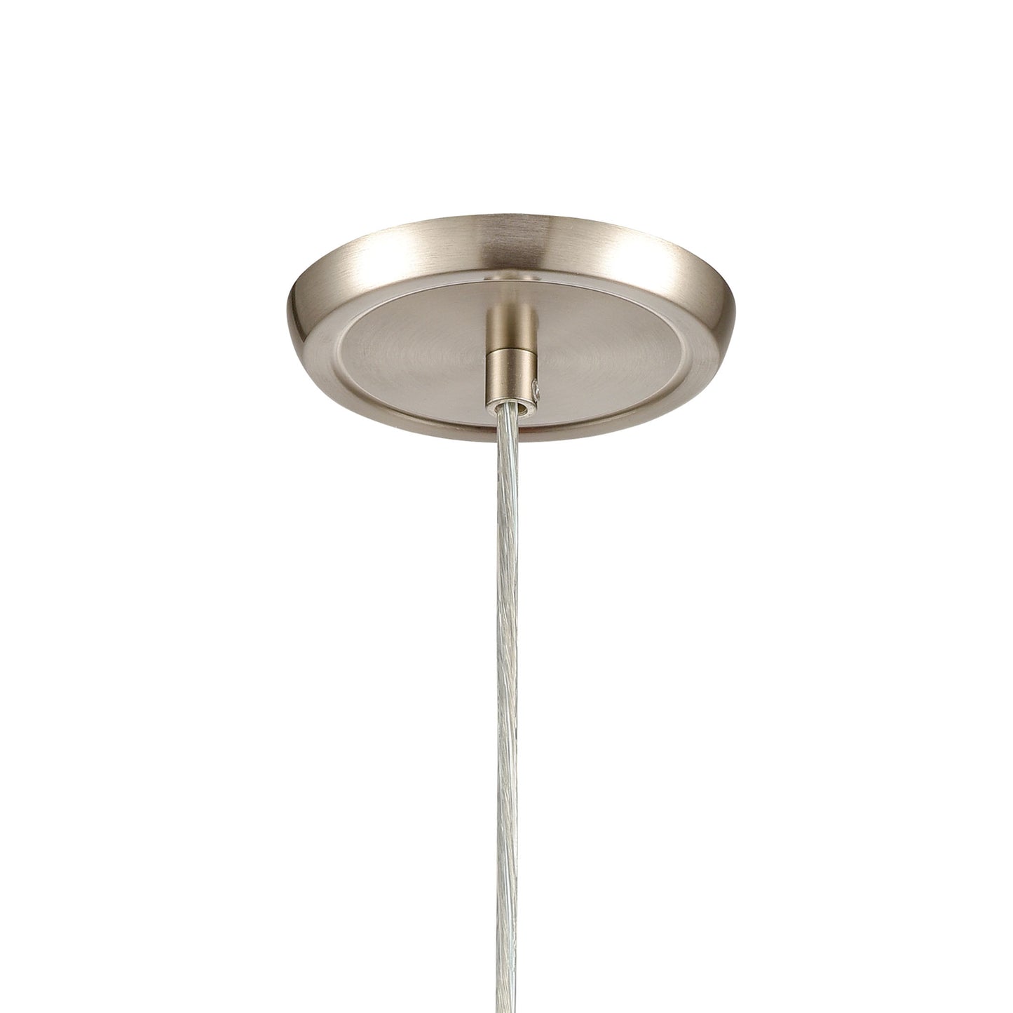 85395/1 - Sprinkle 5'' Wide 1-Light Mini Pendant - Satin Nickel