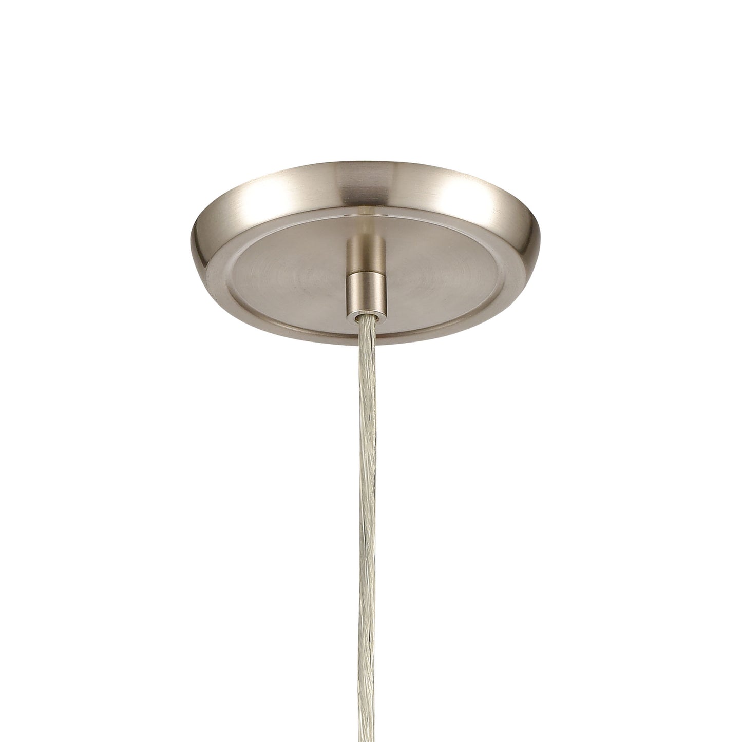 85406/1 - Sprinkle 5'' Wide 1-Light Mini Pendant - Satin Nickel