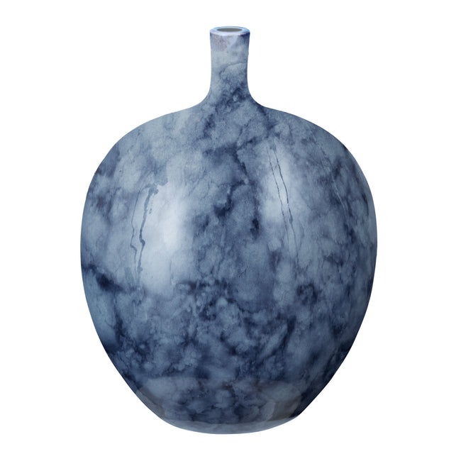 857052 - Midnight Marble Vase - Small