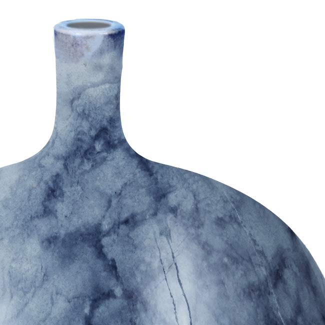 857052 - Midnight Marble Vase - Small