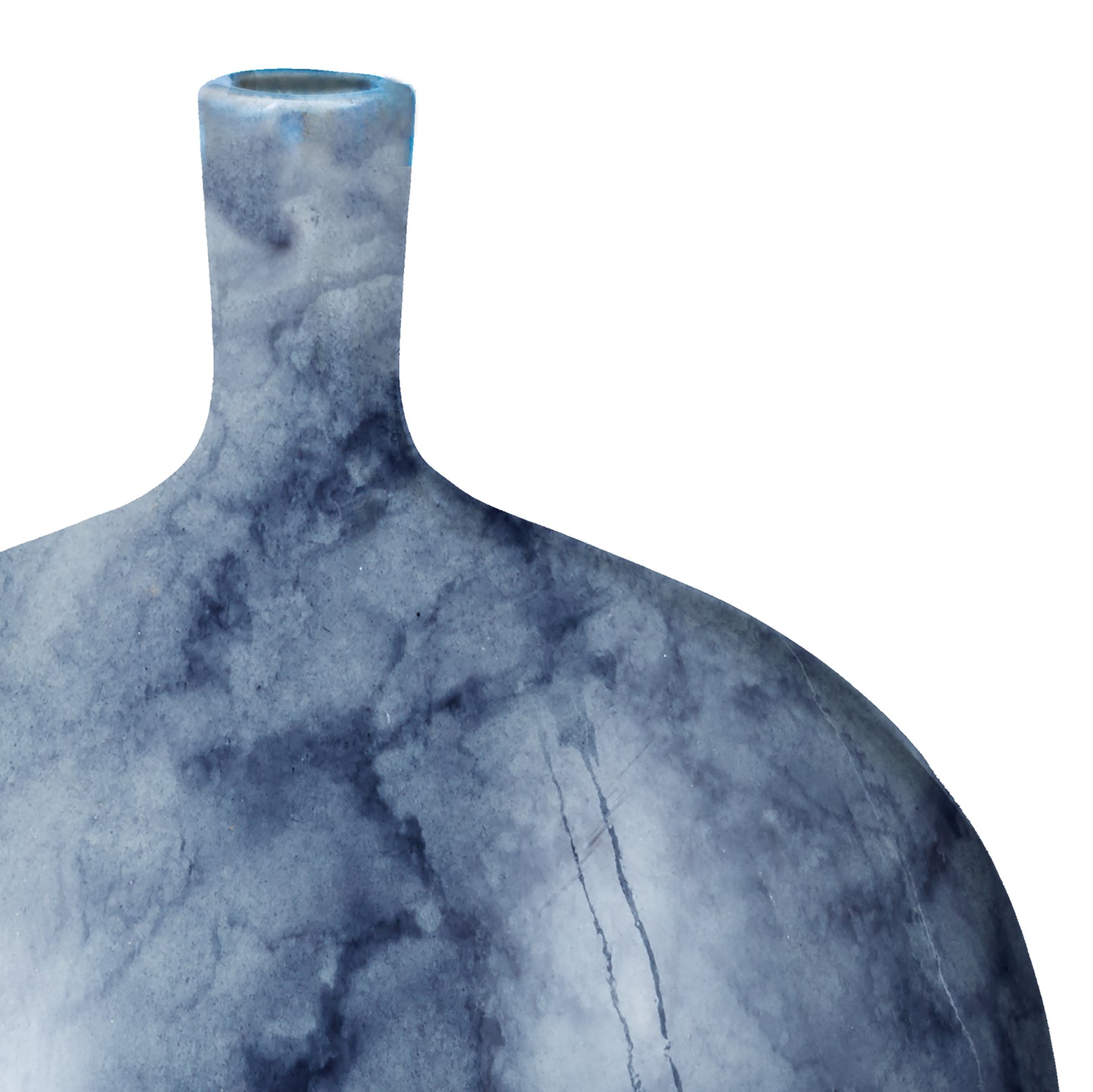 857053 - Midnight Marble Vase - Large