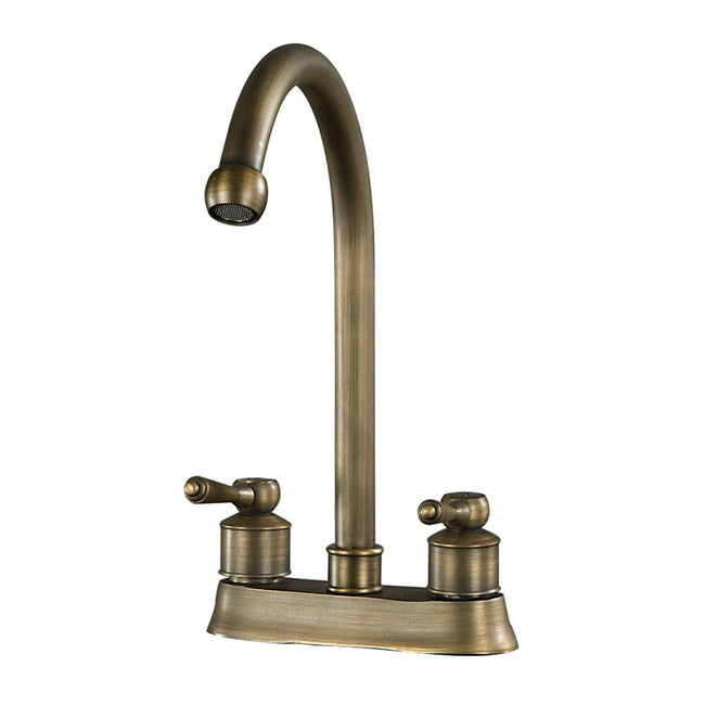 88-9016 - 9.5-inch Center Set Antique Brass Faucet