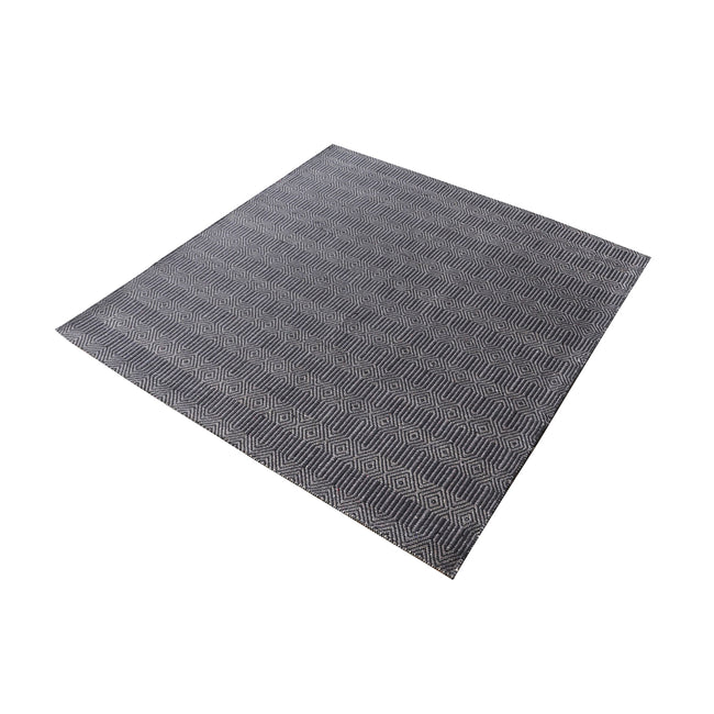 8905-094 - Ronal Handwoven Cotton Flatweave in Charcoal