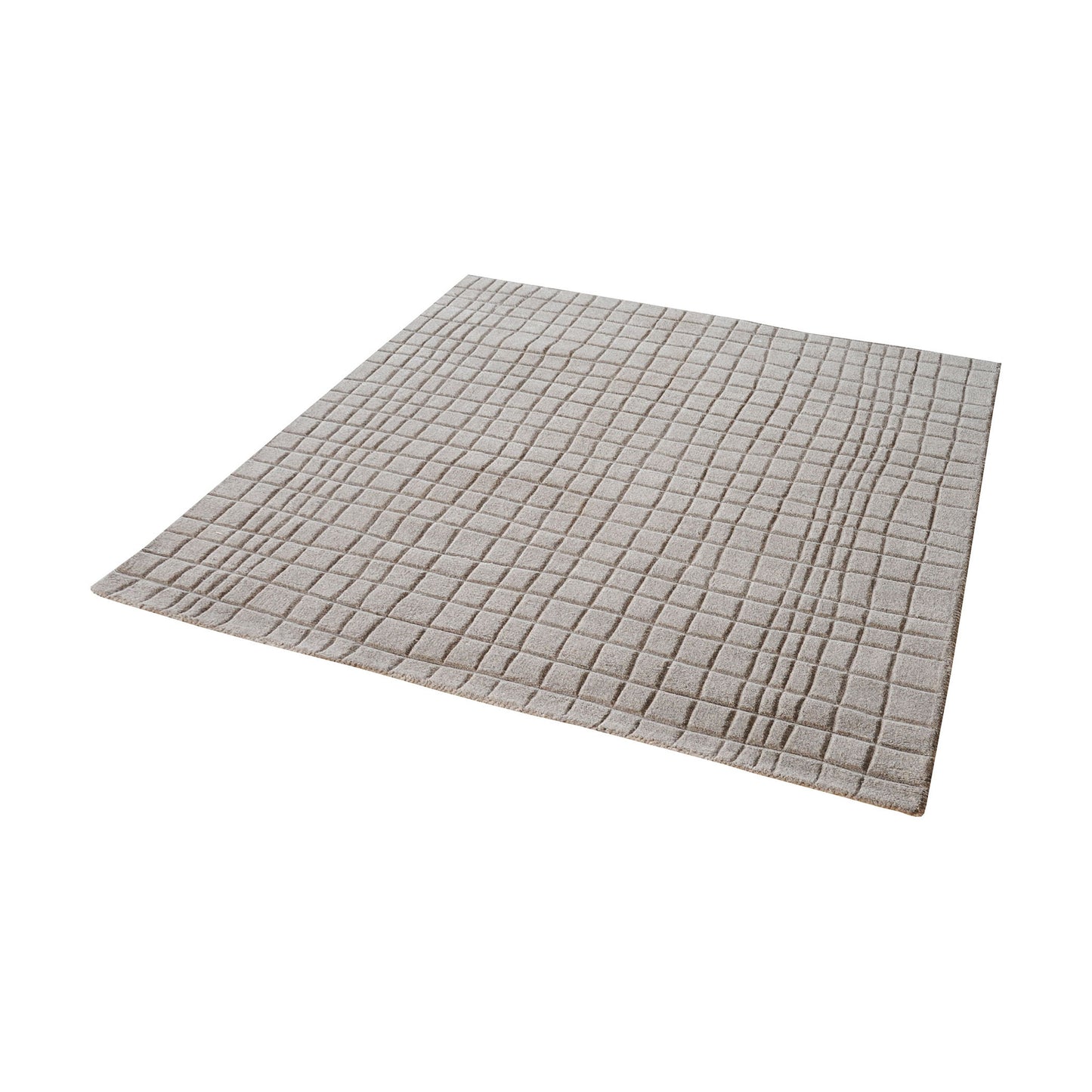 8905-233 - Blockhill Handwoven Wool Rug in Chelsea Grey