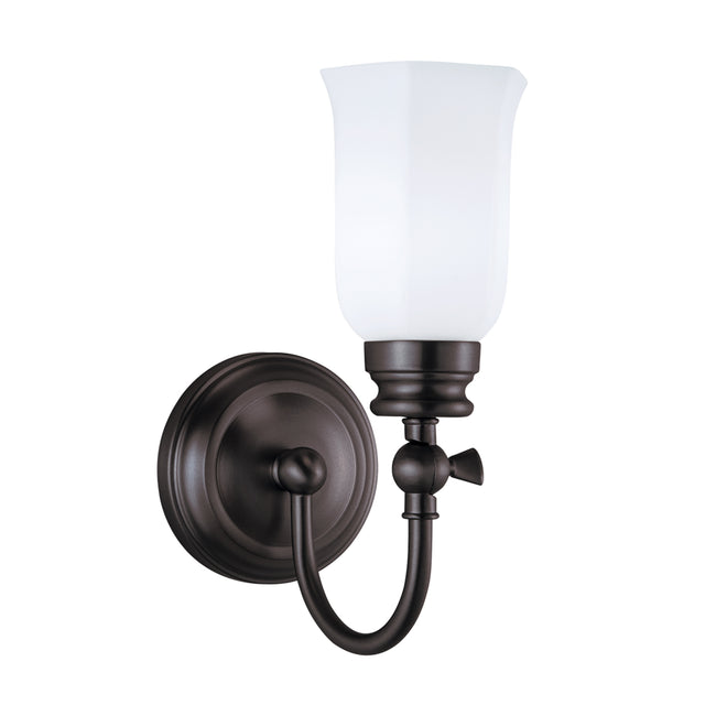 8911-OB-HXO - Emily 1 Light Sconce - Oil Rubbed Bronze