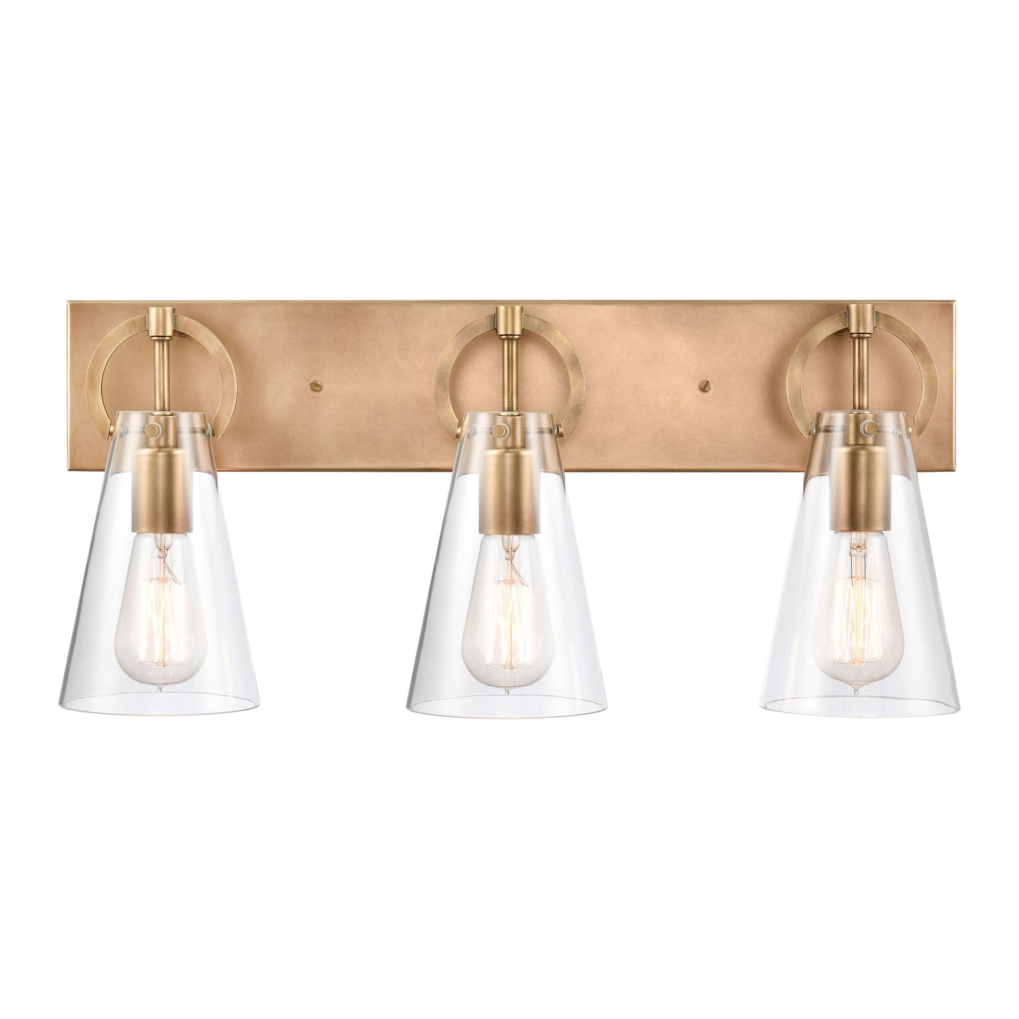 89302/3 - Gabby 23'' Wide 3-Light Vanity Light - Brass