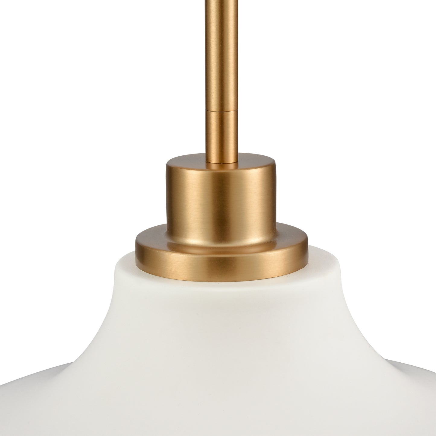 89334/1 - Grenville 13'' Wide 1-Light Pendant - Brushed Gold