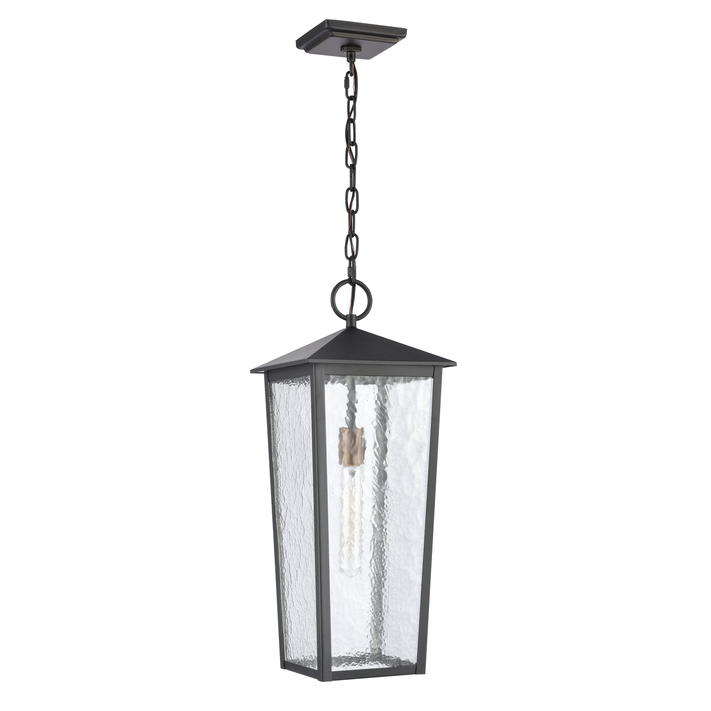 89474/1 - Marquis 22'' High 1-Light Outdoor Hanging Light - Matte Black