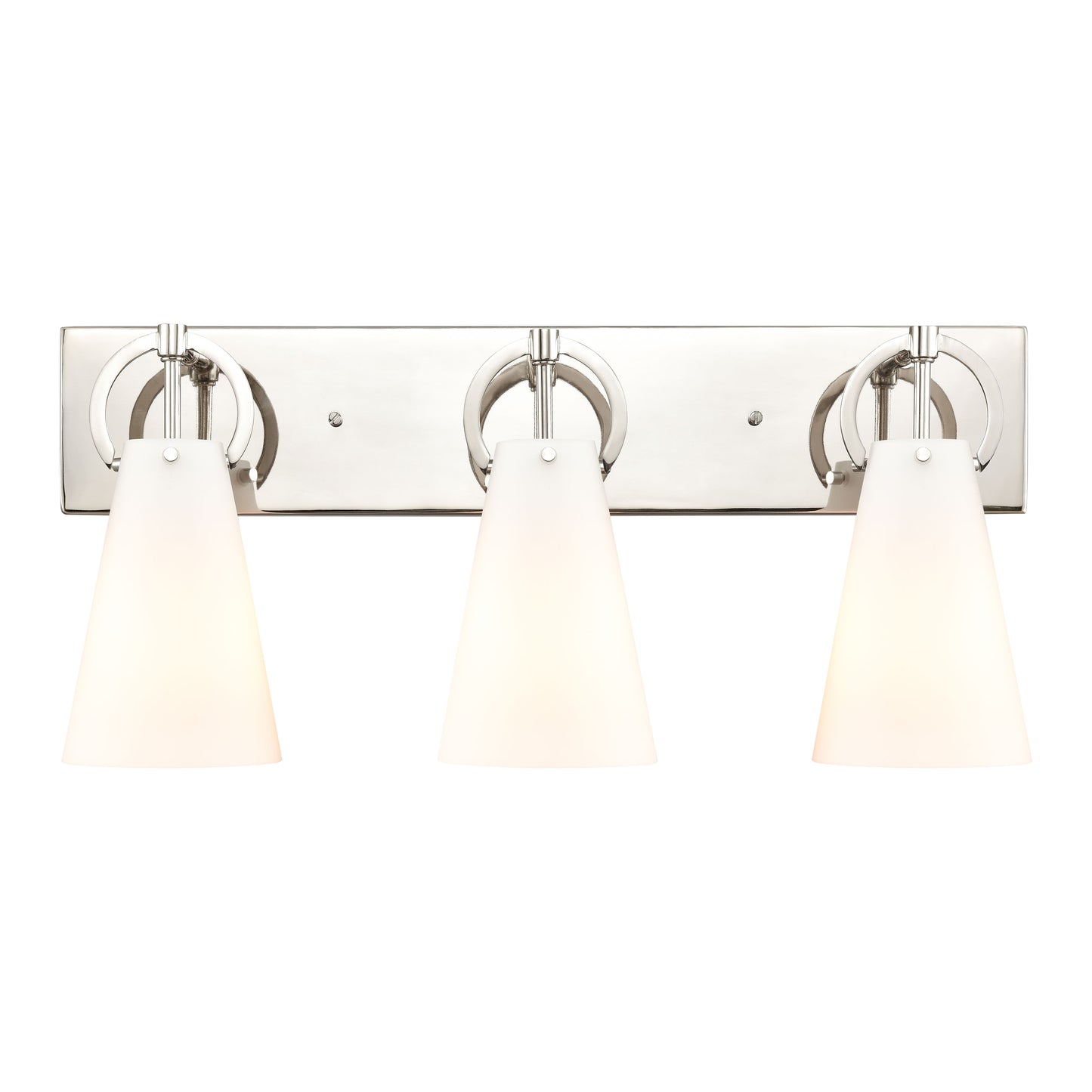 89522/3 - Gabby 23'' Wide 3-Light Vanity Light - Polished Nickel