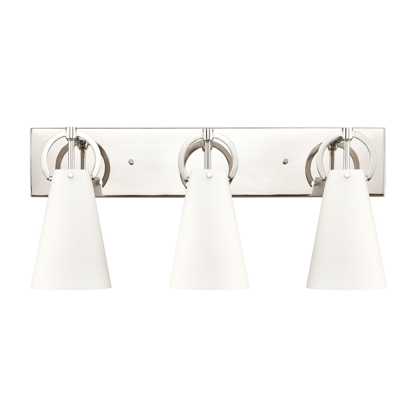 89522/3 - Gabby 23'' Wide 3-Light Vanity Light - Polished Nickel