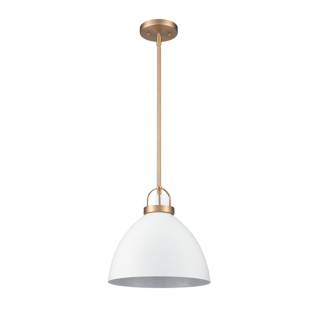 89630/1 - Somerville 12'' Wide 1-Light Pendant - Matte White