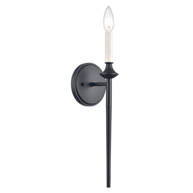 89690/1 - Solomon 16.75'' High 1-Light Sconce - Matte Black