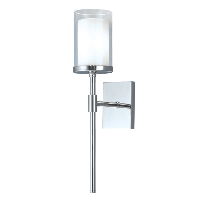 8970-PN-CL - Kimberly Sconce - Polished Nickel