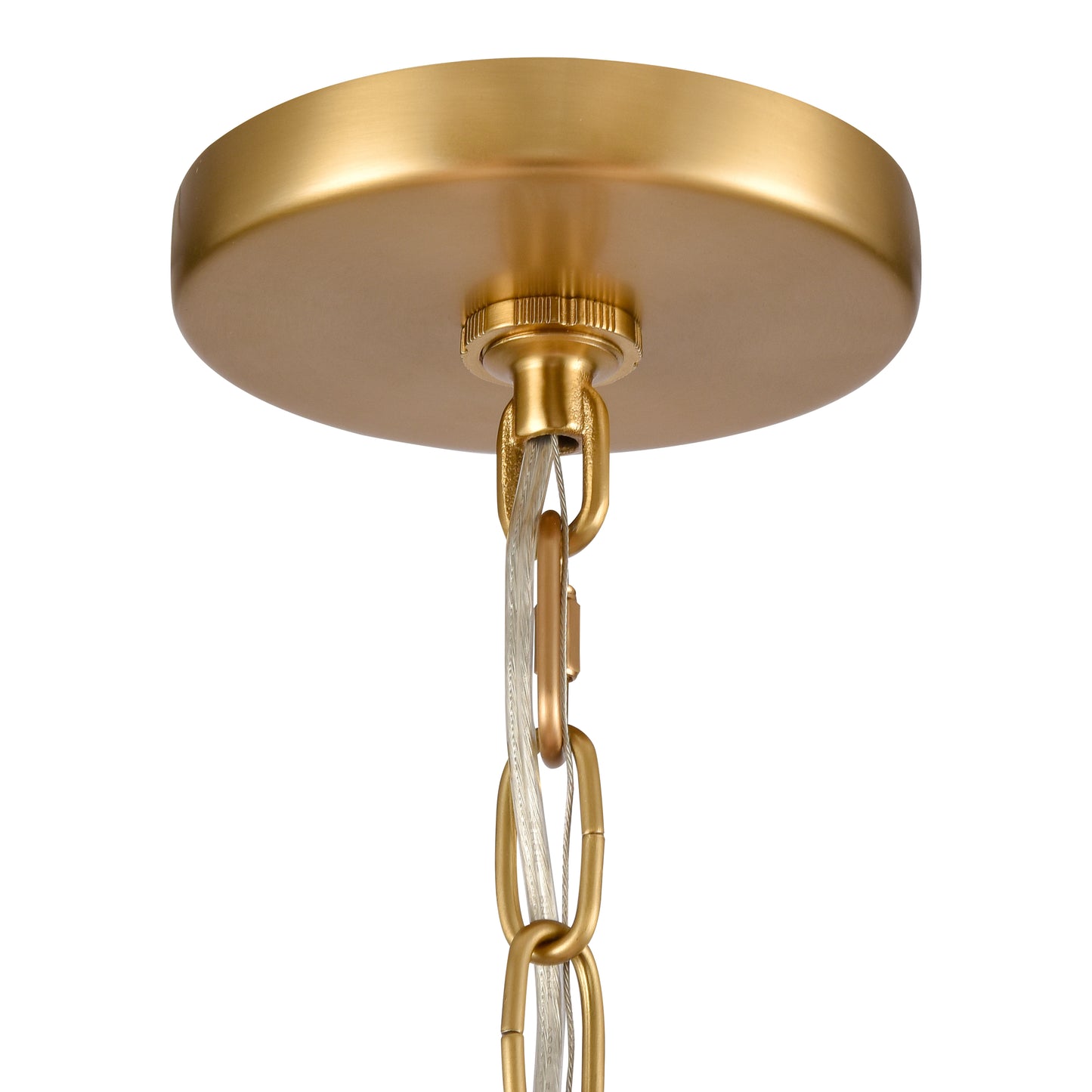 89716/5 - Neville 23'' Wide 5-Light Chandelier - Natural Brass