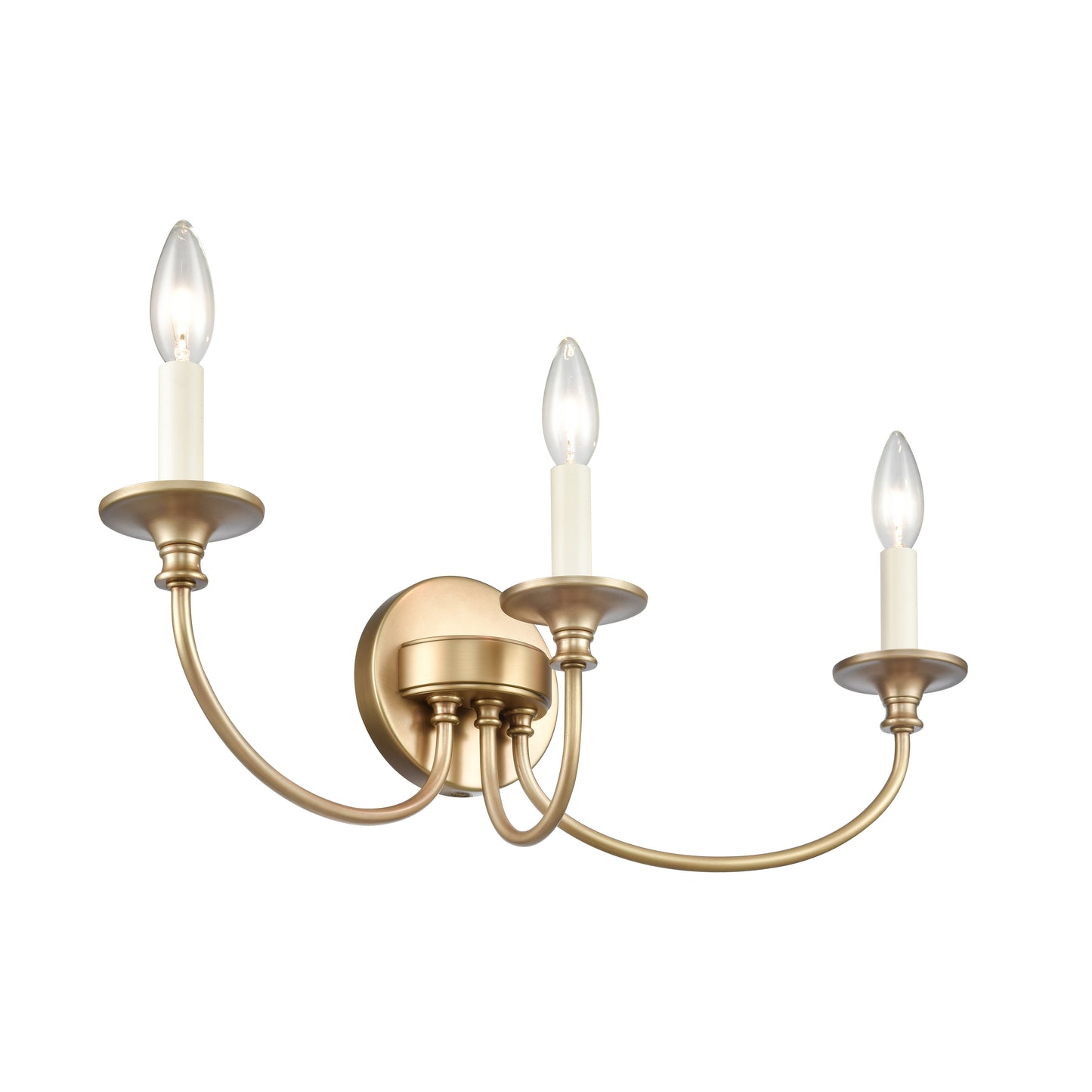 89722/3 - Cecil 22'' Wide 3-Light Vanity Light - Natural Brass