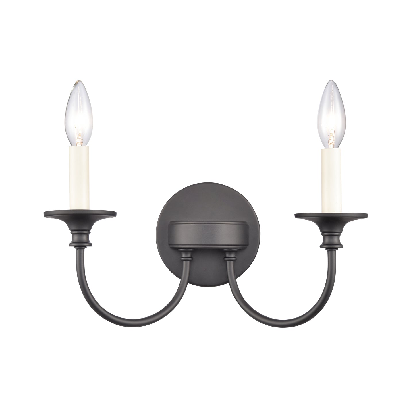 89731/2 - Cecil 14'' Wide 2-Light Vanity Light - Matte Black