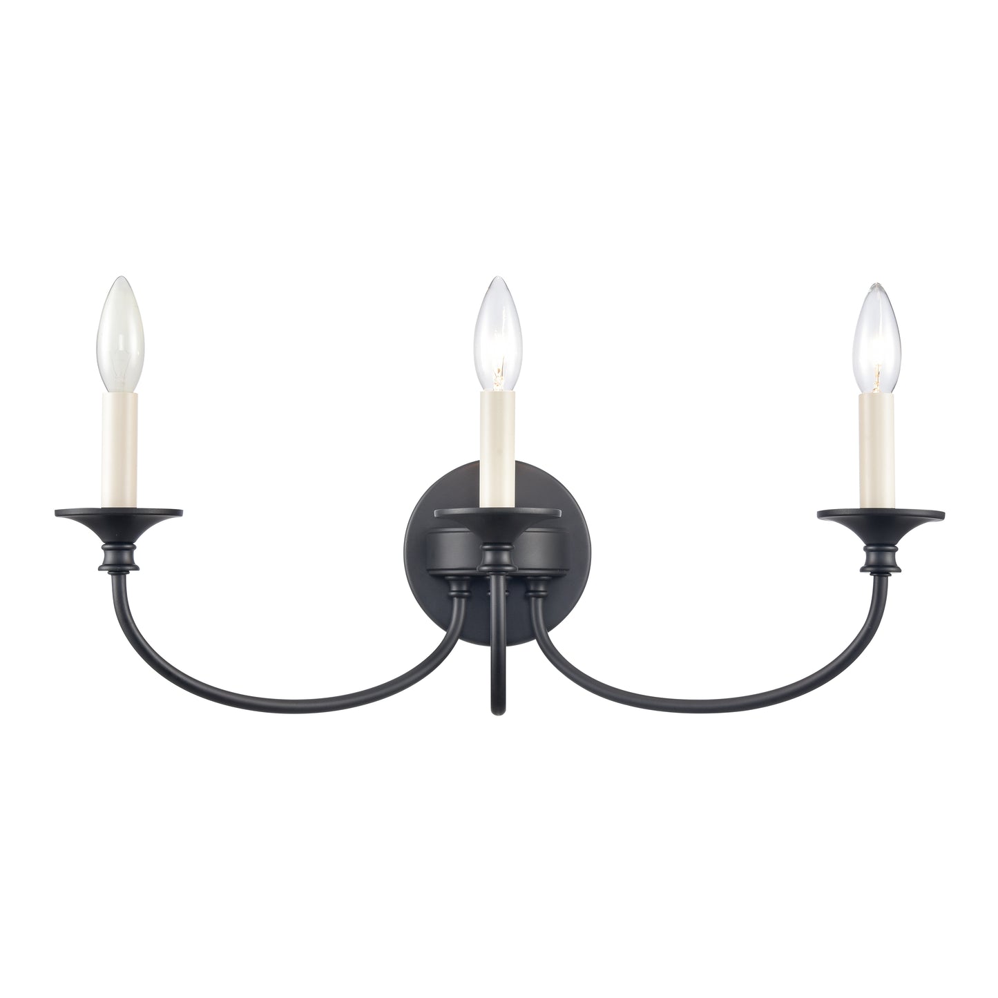 89732/3 - Cecil 22'' Wide 3-Light Vanity Light - Matte Black