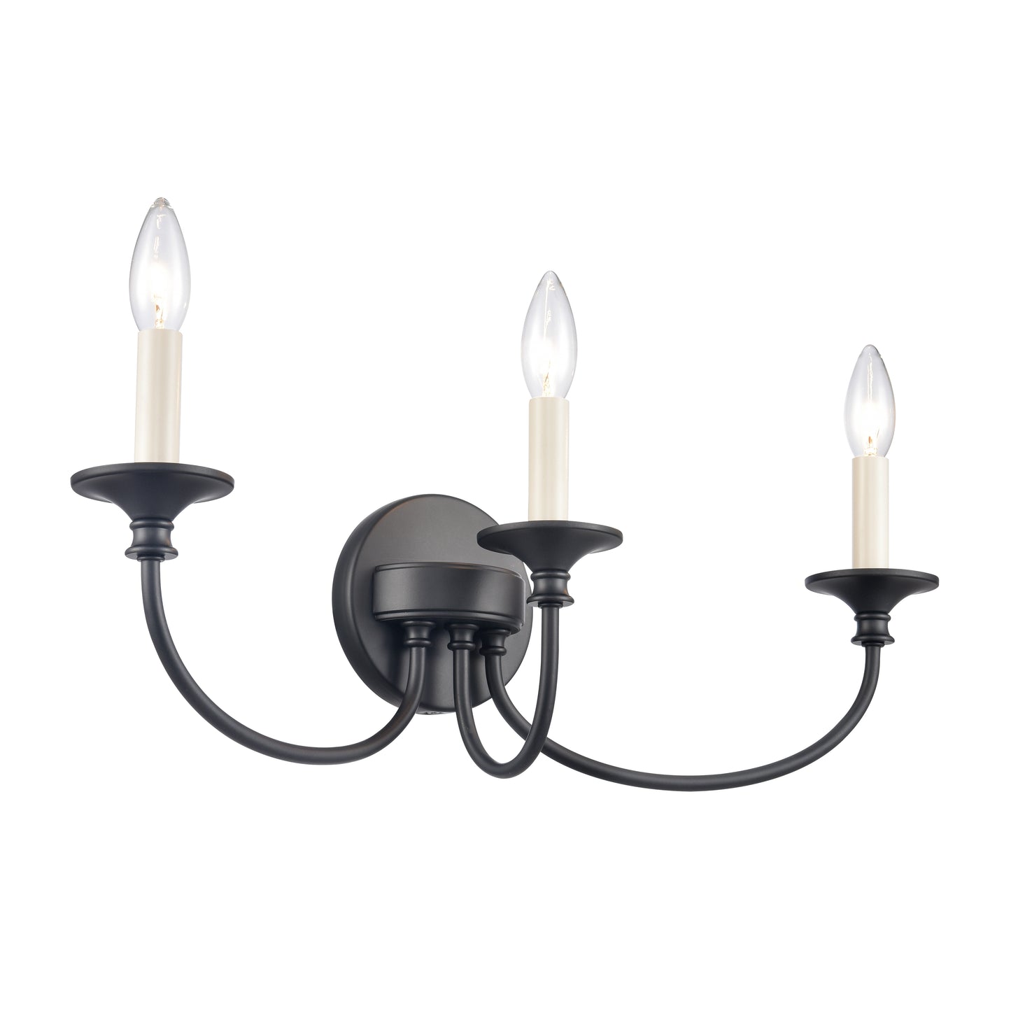 89732/3 - Cecil 22'' Wide 3-Light Vanity Light - Matte Black