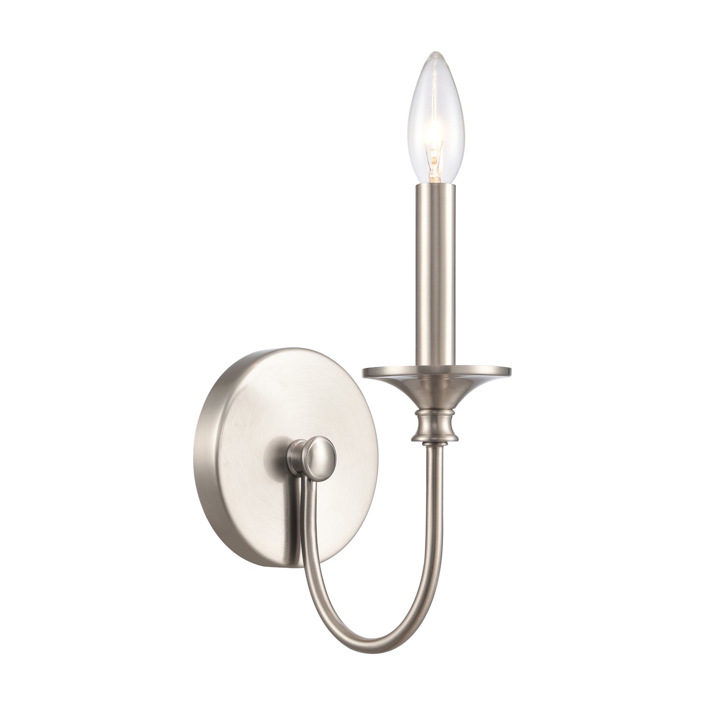 89740/1 - Cecil 5'' Wide 1-Light Vanity Light - Brushed Nickel