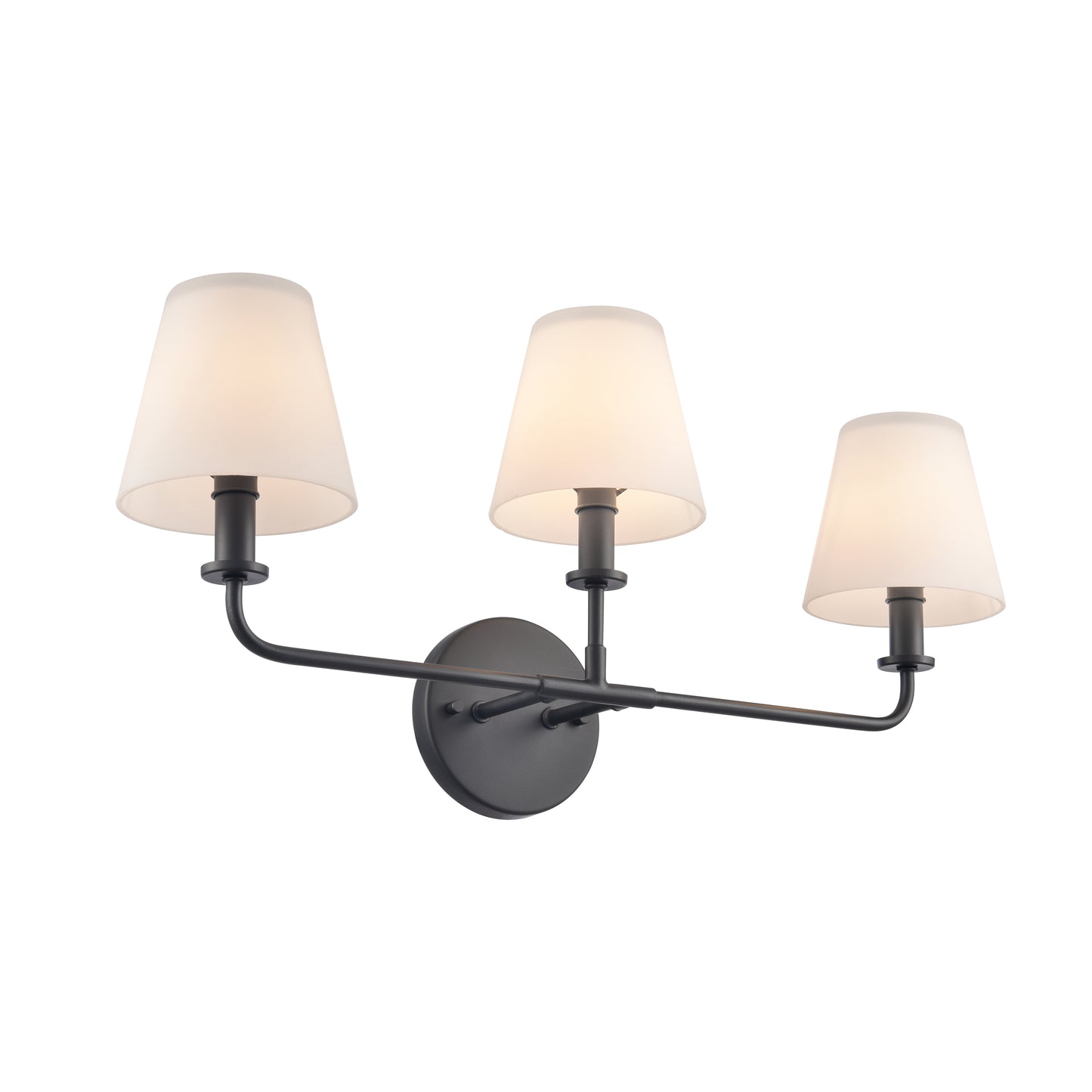 89782/3 - Hoyle 24'' Wide 3-Light Vanity Light - Matte Black