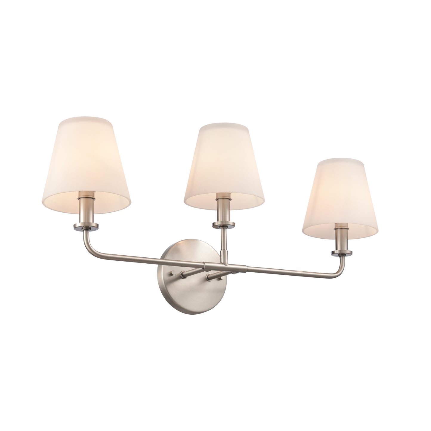 89792/3 - Hoyle 24'' Wide 3-Light Vanity Light - Antique Nickel