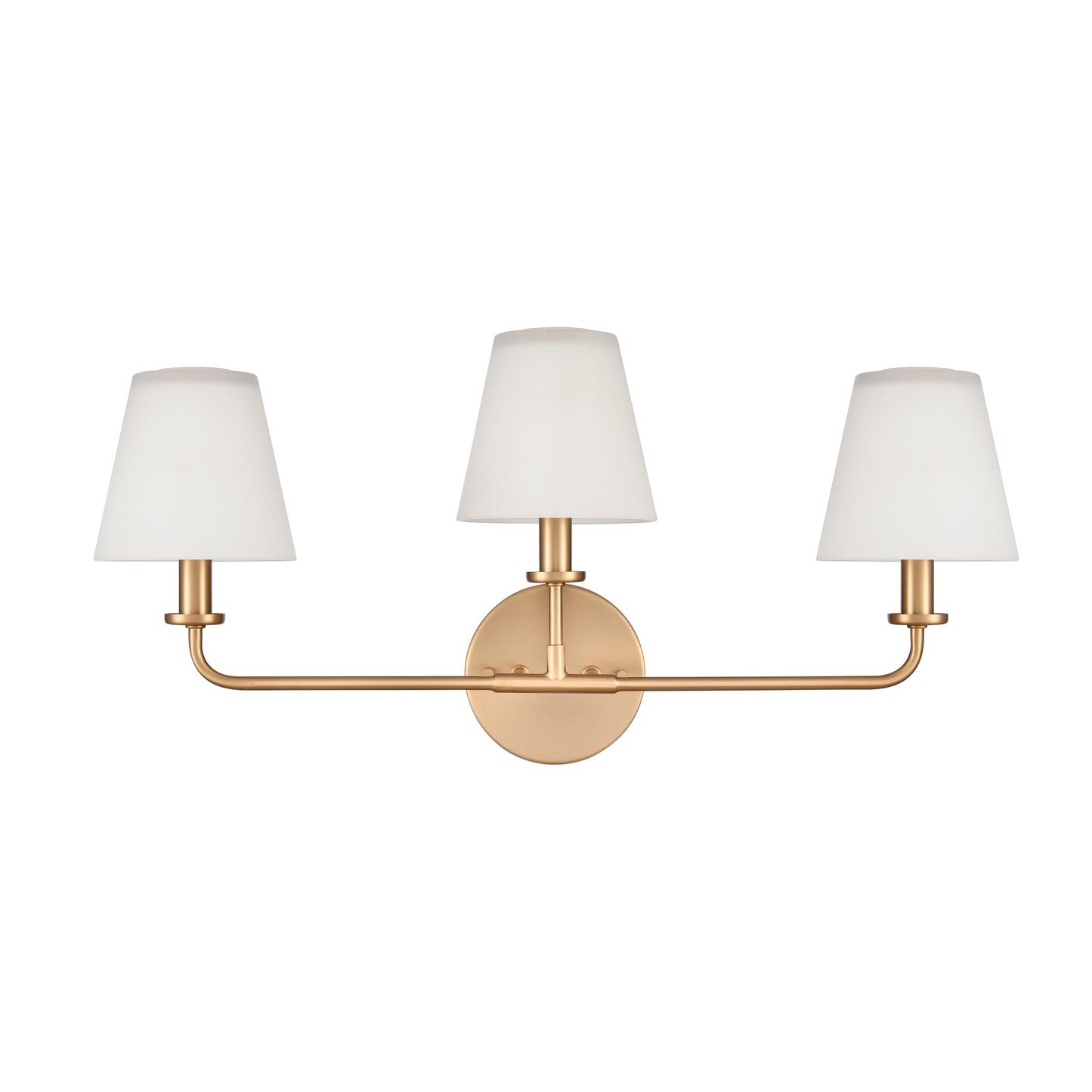 89802/3 - Hoyle 24'' Wide 3-Light Vanity Light - Brushed Gold