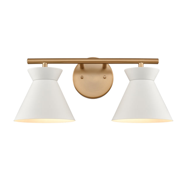 89811/2 - Forme 18'' Wide 2-Light Vanity Light - Brushed Gold