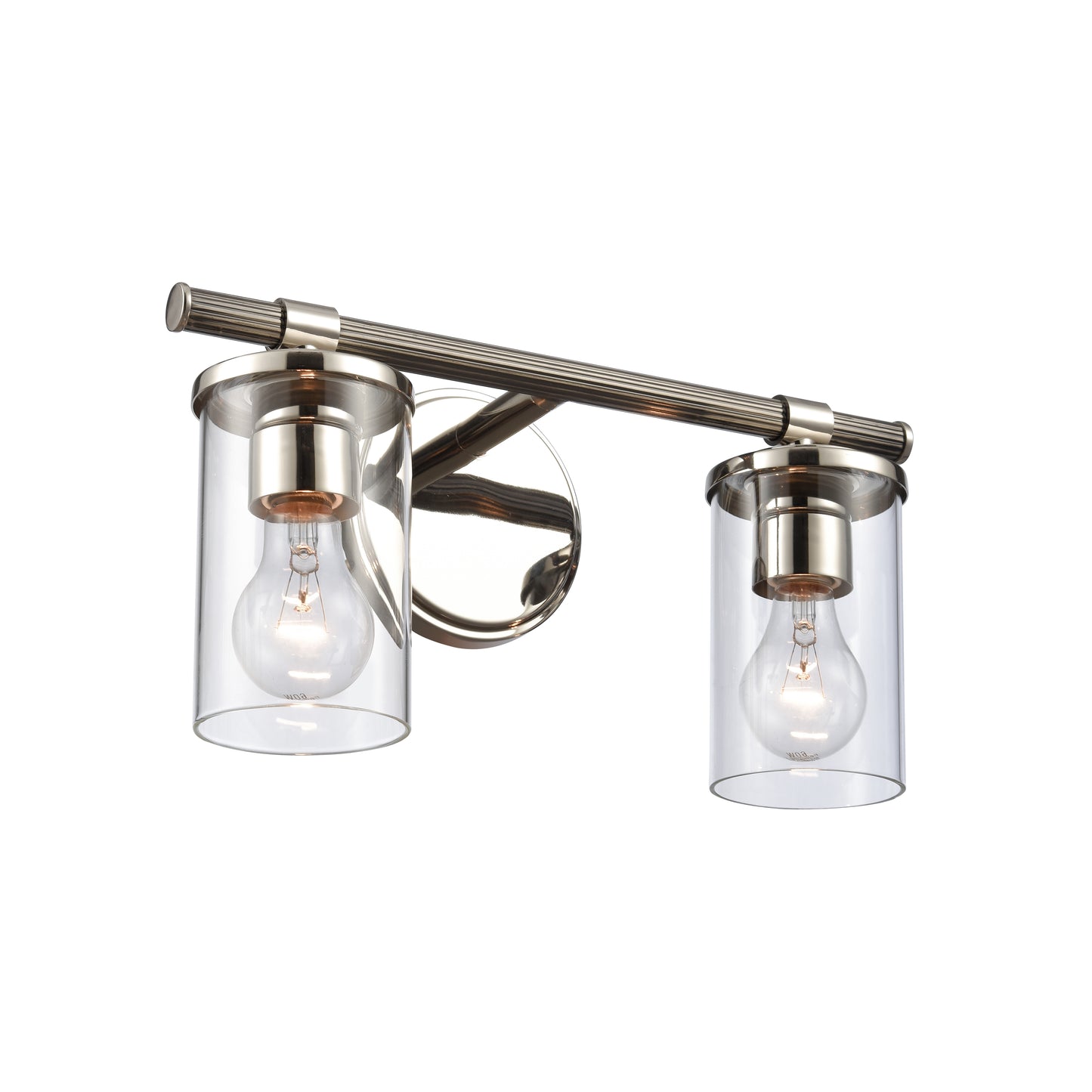 89851/2 - Burrow 15'' Wide 2-Light Vanity Light - Polished Nickel